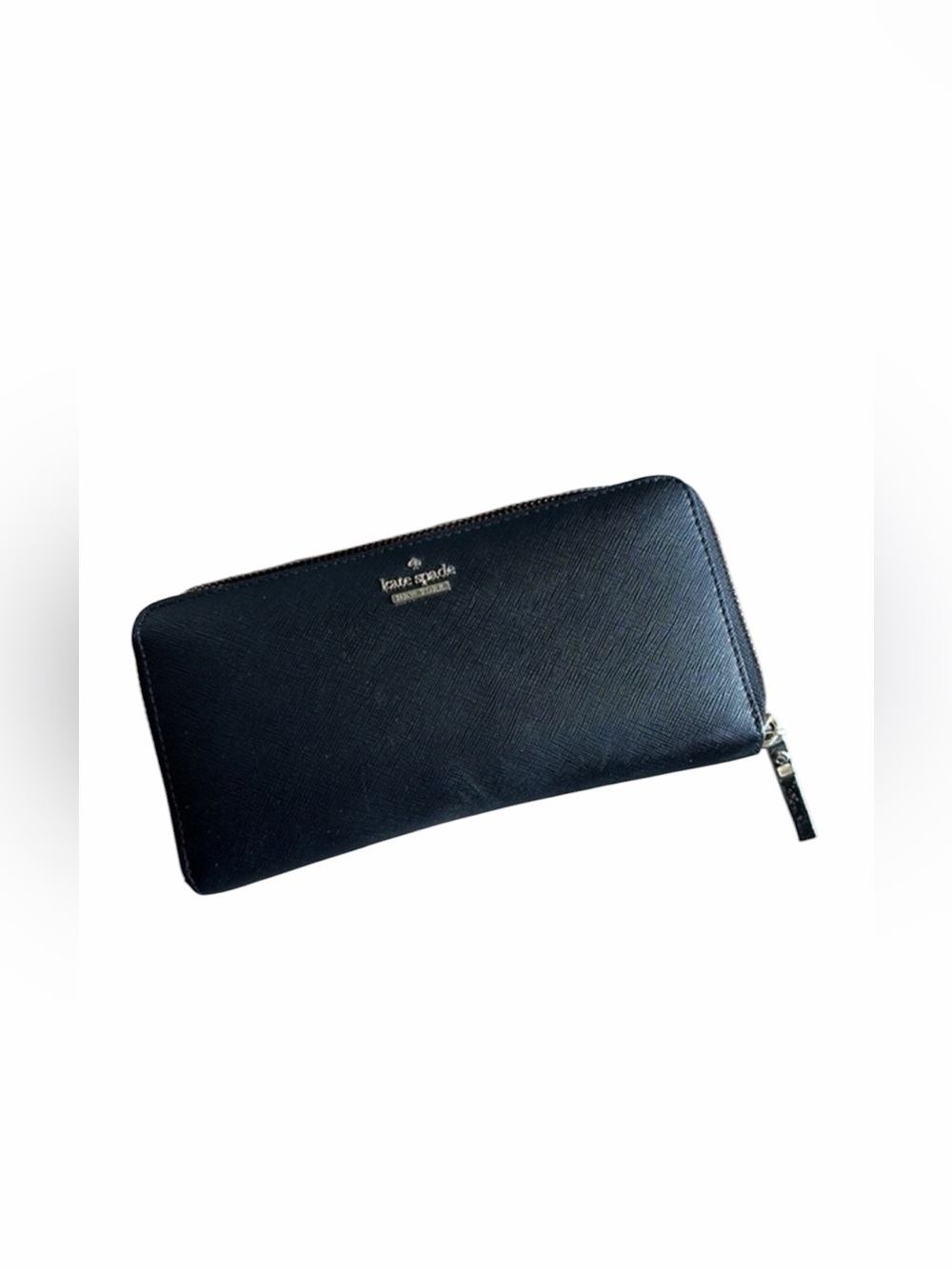 Kate Spade Large Black Zip Wallet